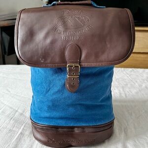 Disney Vacation Club | Canvas + Faux Leather Backpack
